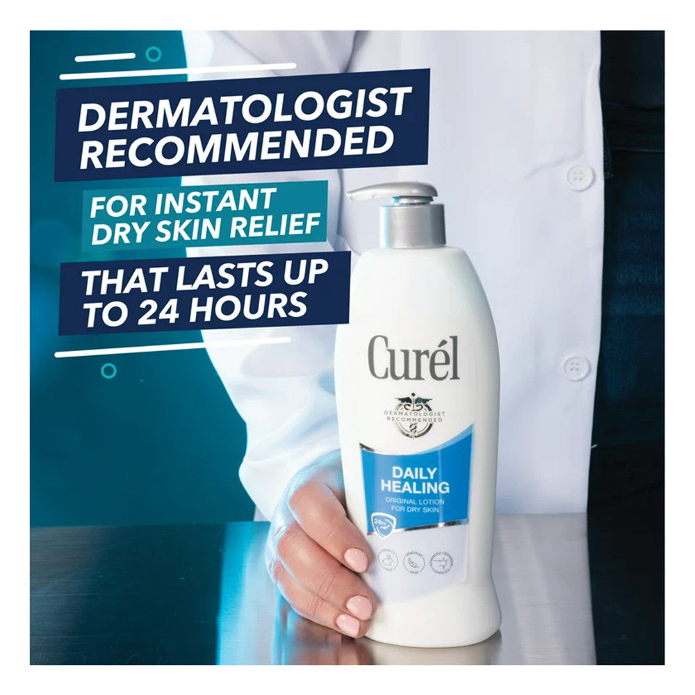 Curel Daily Healing Body Lotion for Dry Skin, 20 Oz