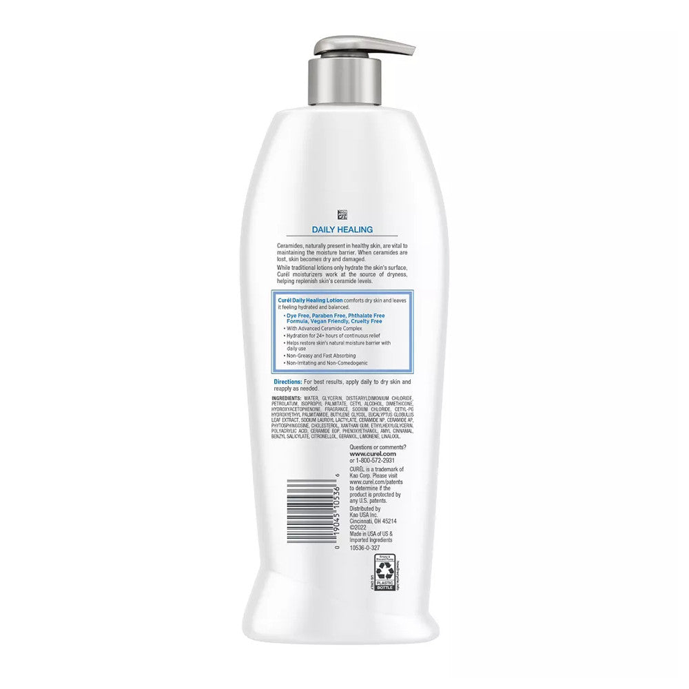 Curel Daily Healing Body Lotion for Dry Skin, 20 Oz