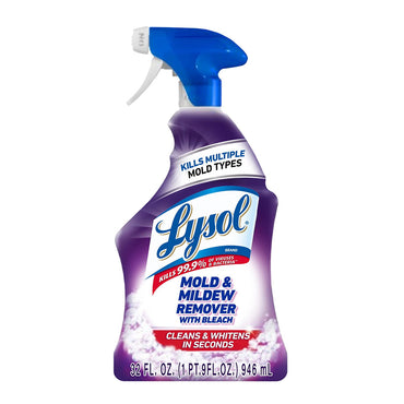 Lysol Mold And Mildew Remover With Bleach, 32 Oz