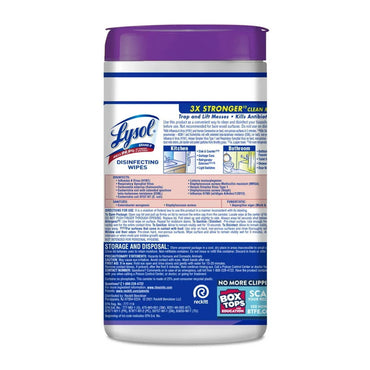 Lysol Disinfecting Wipes, Early Morning Breeze, 80 Wet Wipes