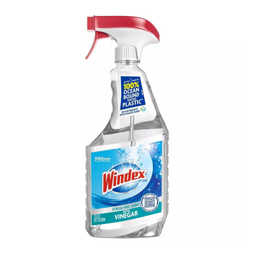 Windex Glass Cleaner, Vinegar Spray, 23 Oz