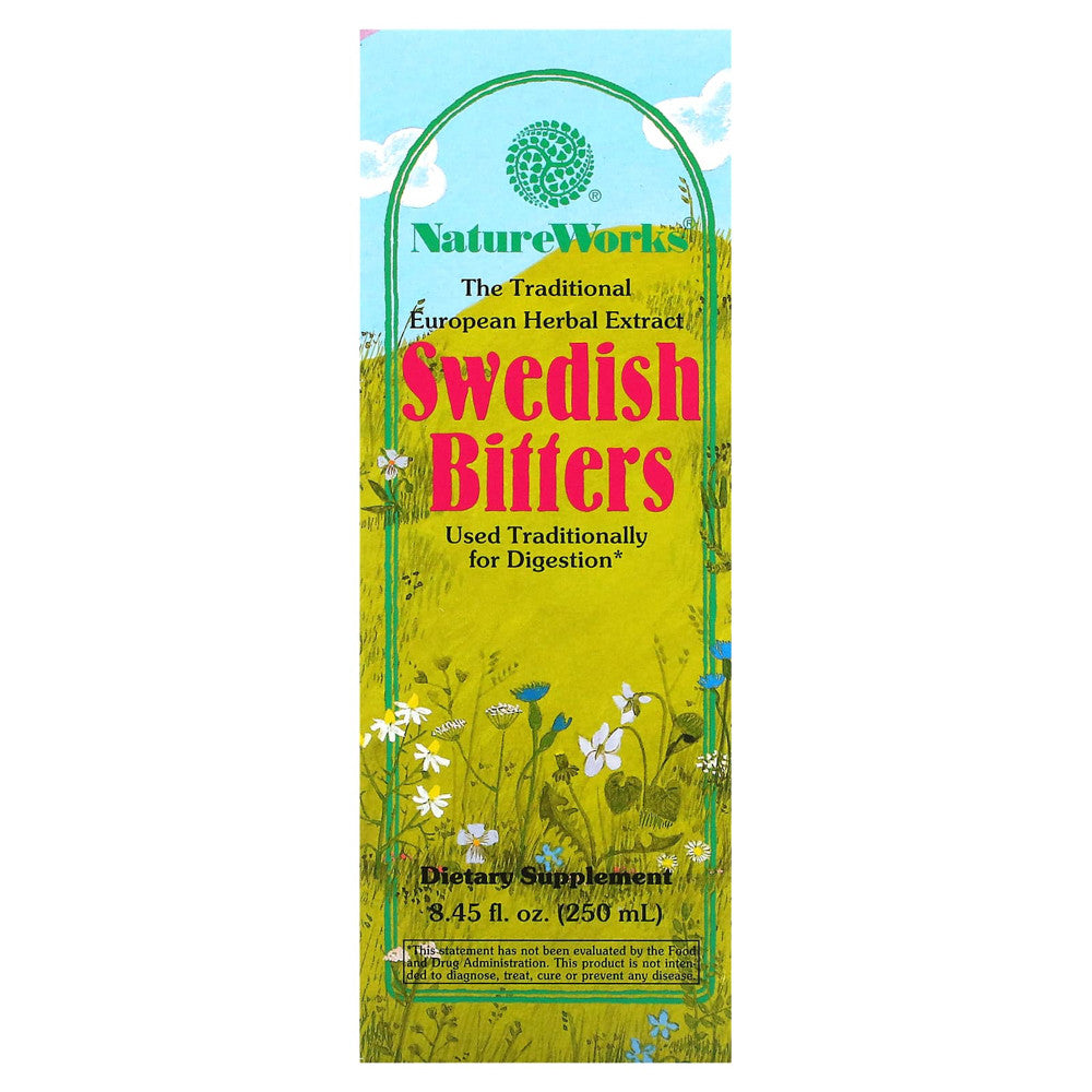 Natureworks Swedish Bitters Dietary Supplement Liquid - 8.45 Oz
