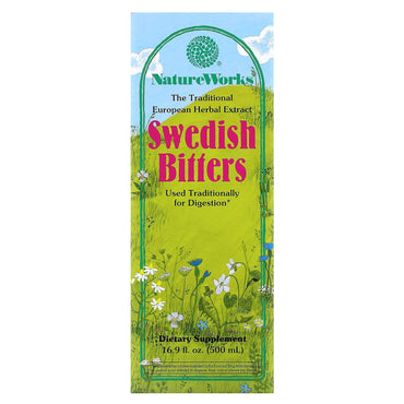Natureworks Swedish Bitters Dietary Supplement Liquid - 16.9 Oz