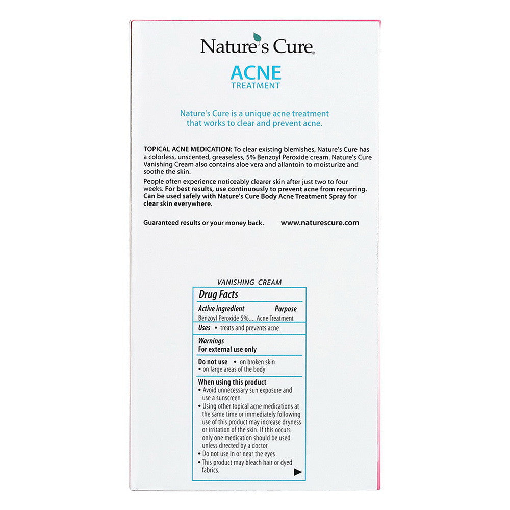 Natures Cure Mens Acne Treatment, 1 Oz