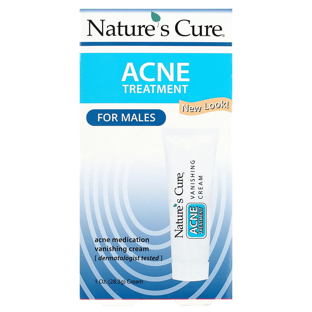 Natures Cure Mens Acne Treatment, 1 Oz