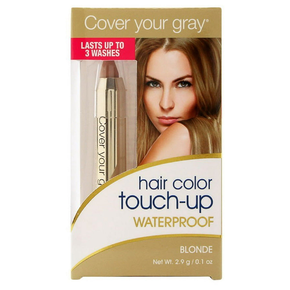 Cover Your Gray Waterproof Brush-In Wand Light Brown 0.1Oz (2.9g)