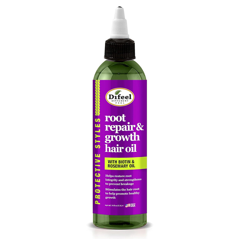 Difeel Root Repair and Growth Hair Oil to Promote Healthy Hair with Biotin and Rosemary Oil 8Oz (240ml)