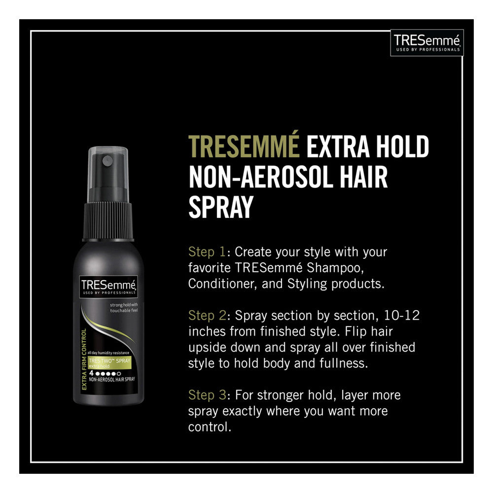 Tresemme Tres Two Extra Firm Control Hair Spray, 2 Oz