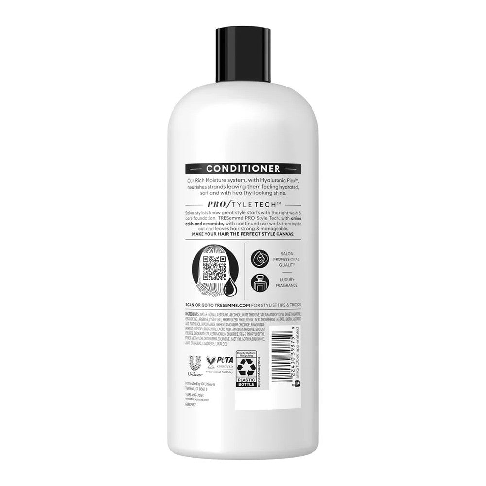 Tresemme Moisutre Rich Luxurious Conditioner For Dry and Damaged Hair, 28 oz