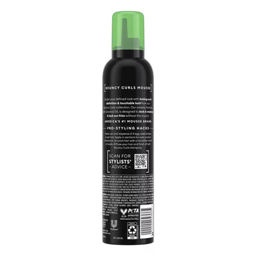 Tresemme Bouncy Curls Defining Hair Mousse with Coconut and Frizz Control 10.5Oz (297g)