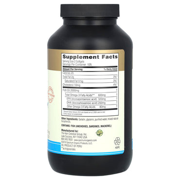 Spectrum Essentials Fish Oil Omega3 1000 Mg Softgels, 250 Ea