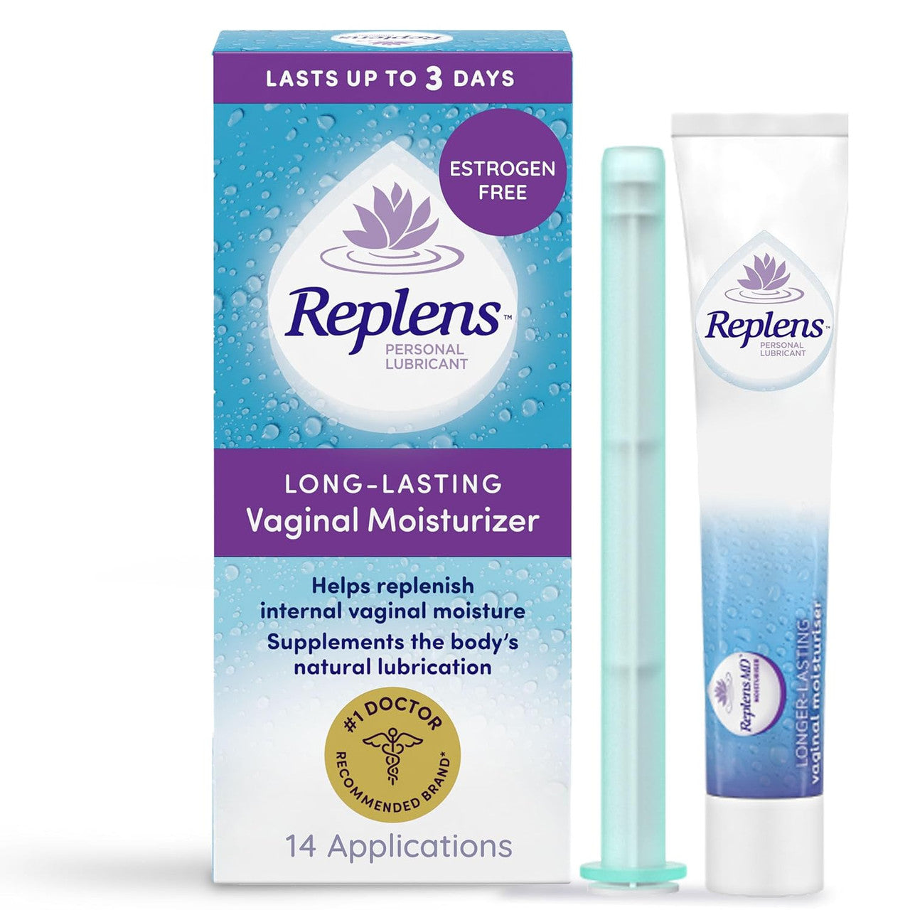 Replens Long Lasting Vaginal Moisturizer, 1.23 Oz