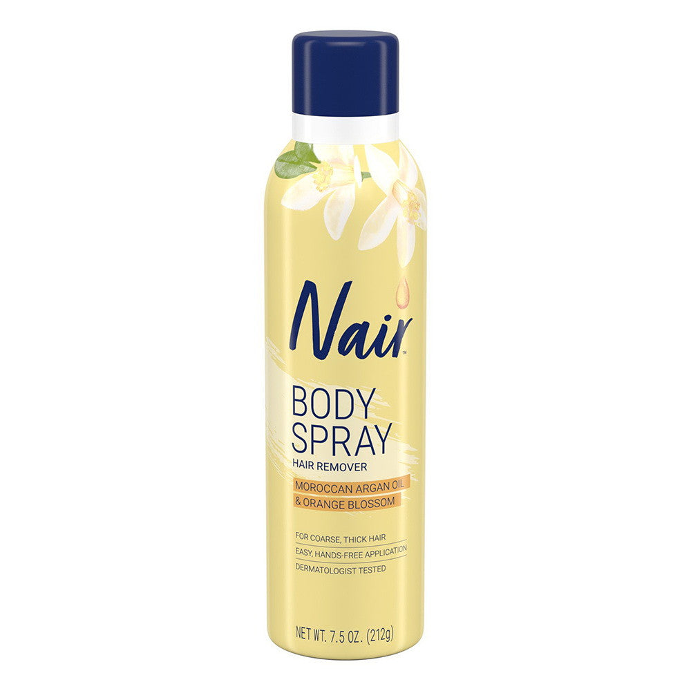 Nair Moroccan Argan Oil Sprayaway No Touch Spray, Max - 7.5 Oz