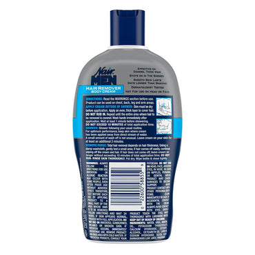 Nair Men Quick And Easy Hair Removal Body Cream, 13 Oz