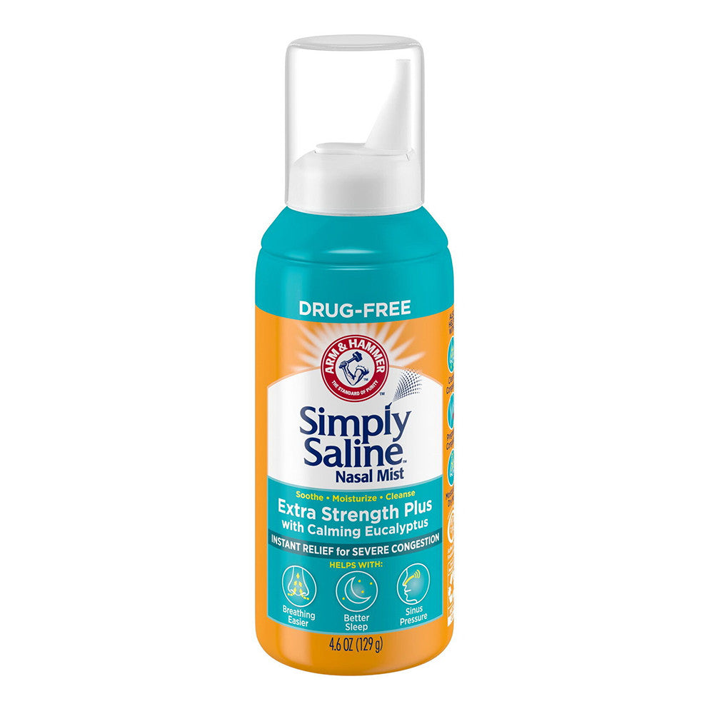 Simply Saline Extra Strength Plus Eucalyptus Severe Congestion Nasal Mist, 4.6 Oz