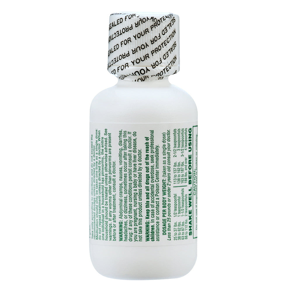 Reeses Pinworm Medicine Liquid For Entire Family, Full Strength - 2 Oz