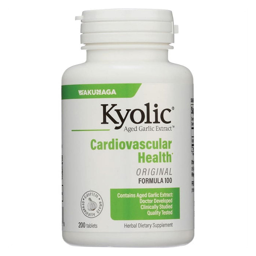 Kyolic Formula 100 Aged Garlic Extract Tablets - 200 Ea
