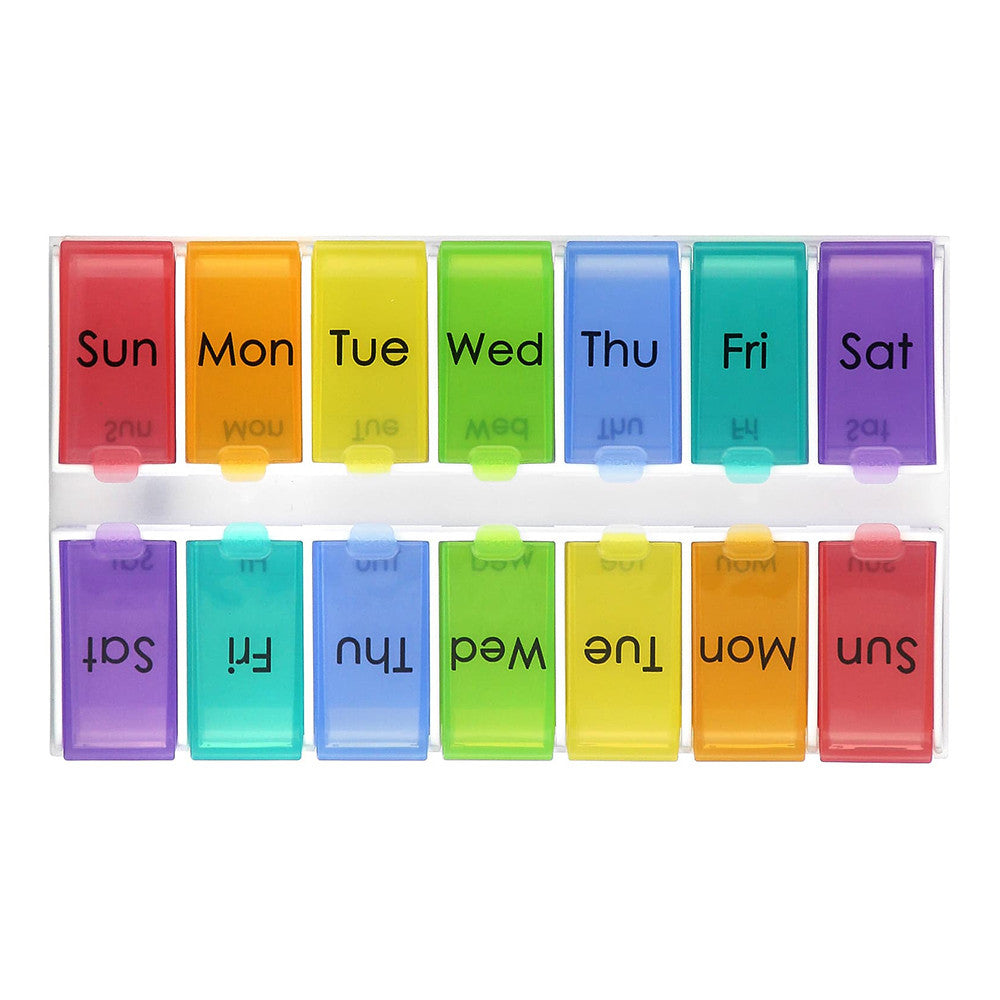 Ezy Dose Pill Organizer with Weekly 14 Day, 1 Ea