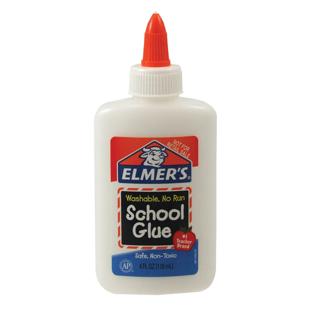 Elmers Washable School Glue, Non Toxic - 4 Oz
