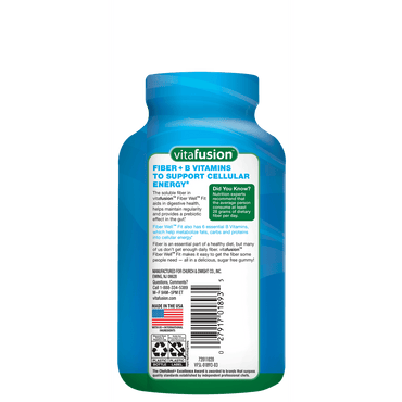 Vitafusion Fiber Well Fit Weight Management Gummies, Fiber Supplement, 90 Ea