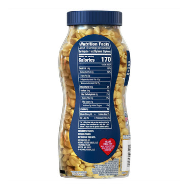 Planters Unsalted Dry Roasted Peanuts, 16 Oz