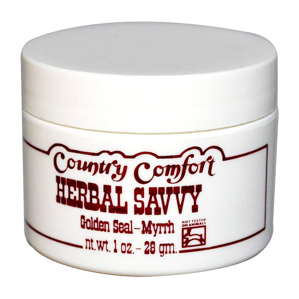 Country Comfort Herbal Savvy, Golden Seal-Myrrh, 1 Oz