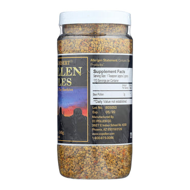 CC Pollen High Desert Bee Pollen Granules, 12 Oz