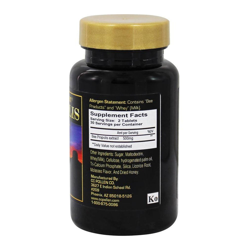 CC Pollen High Desert Bee Propolis Tablets, 60 Ea