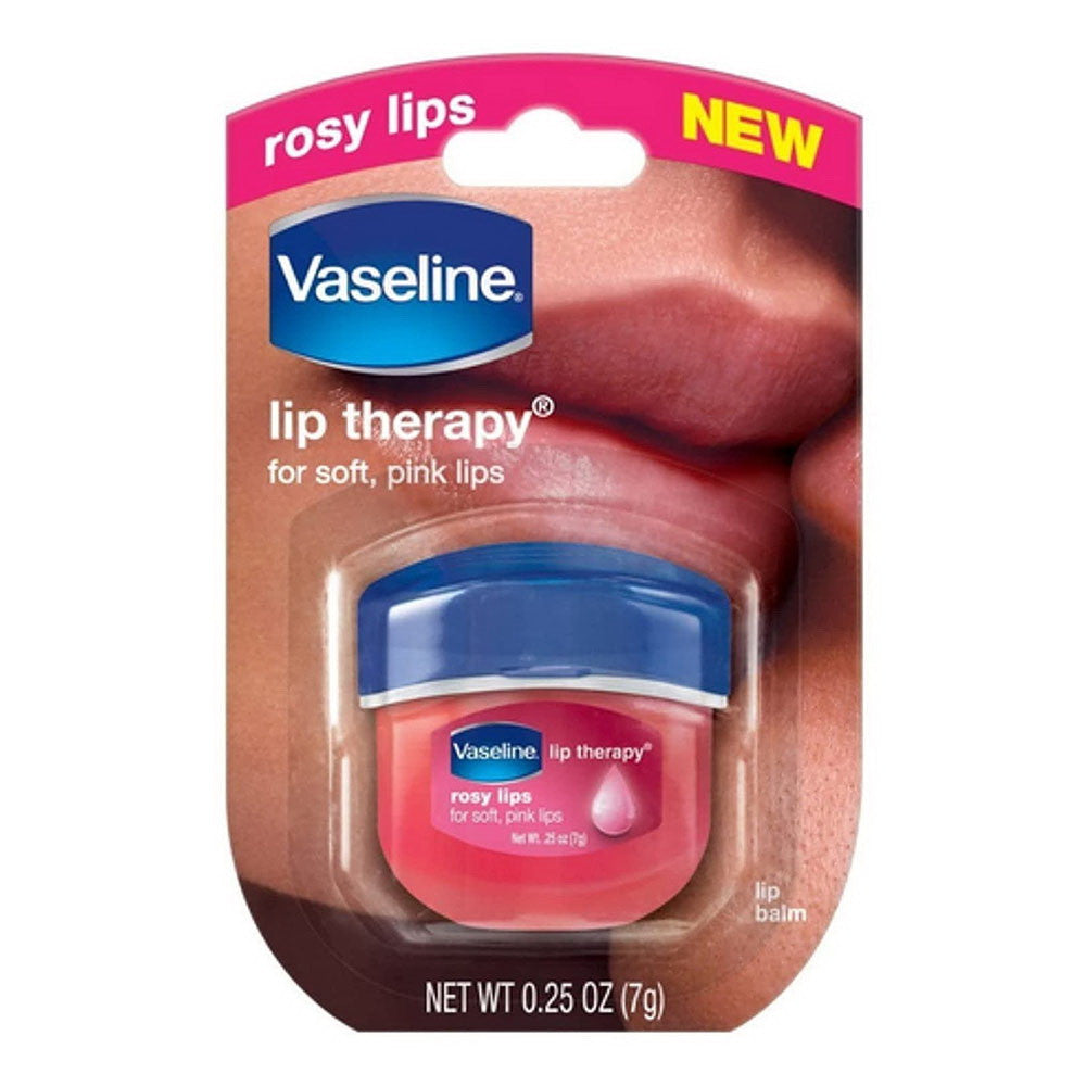 Vaseline Lip Care Therapy Rosy Lips, 32 Ea