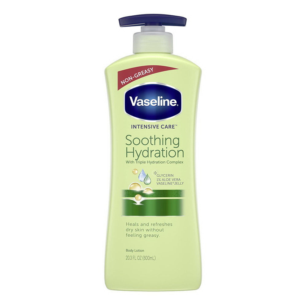 Vaseline Intensive Care Aloe Soothing Hydration Body Lotion, 20.3 Oz