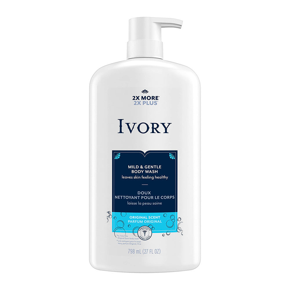 Ivory Mild And Gentle Body Wash, Original, 27 Oz