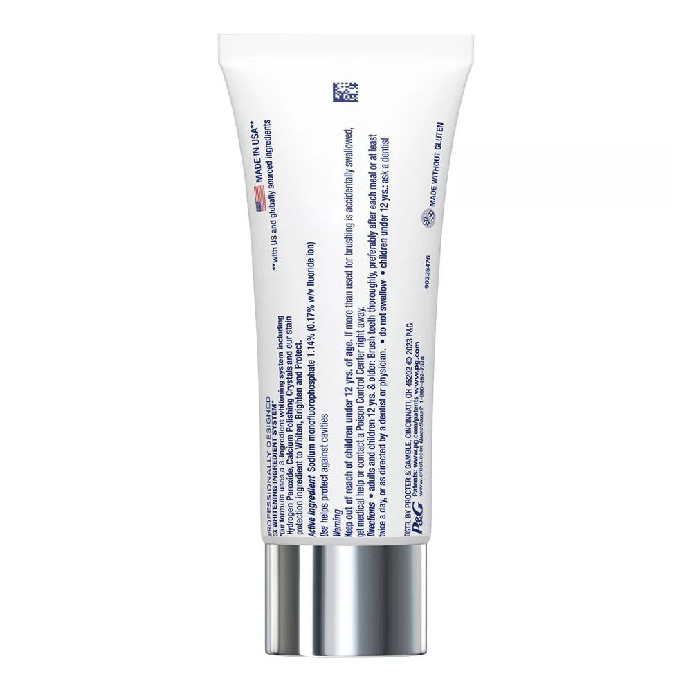 Crest 3d White Brilliance Pro Ultra White Toothpaste, 85 Gm