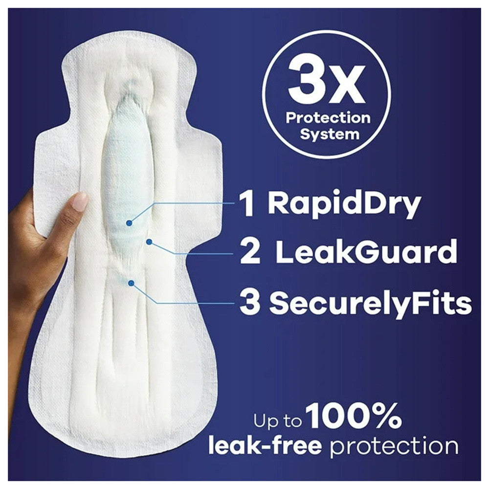 Always Maxi Pads Extra Heavy Overnight Absorbency with Wings, Size 5, 14 Ea