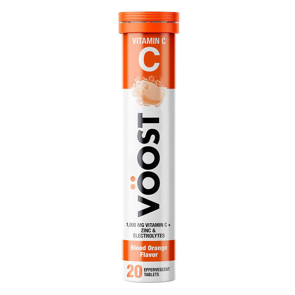 Voost Effervescent Vitamin C Drink Tablet, Blood Orange, 20 Ea