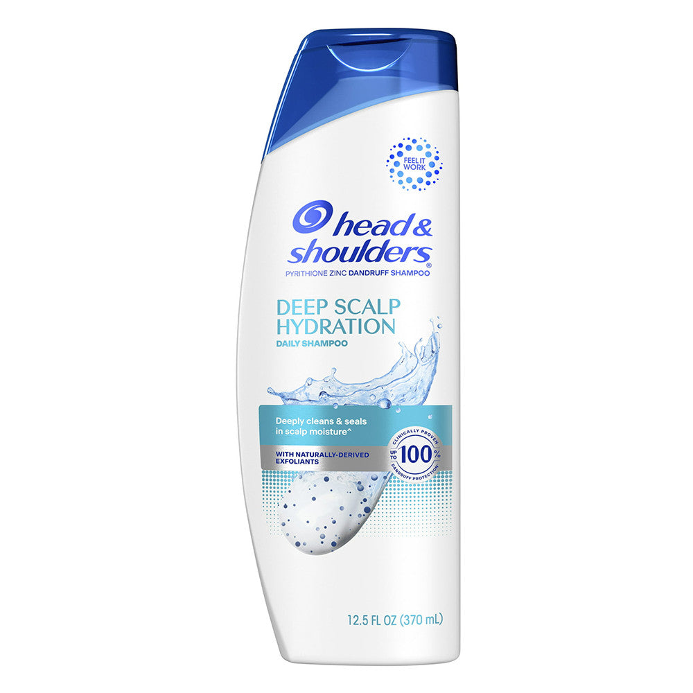 Head and Shoulders Dandruff Shampoo, Deep Scalp Hydration, 12.5 Oz