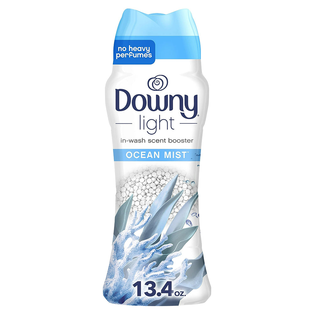 Downy Light Laundry In Wash Scent Booster Beads Ocean Mist 13.4Oz (379g)
