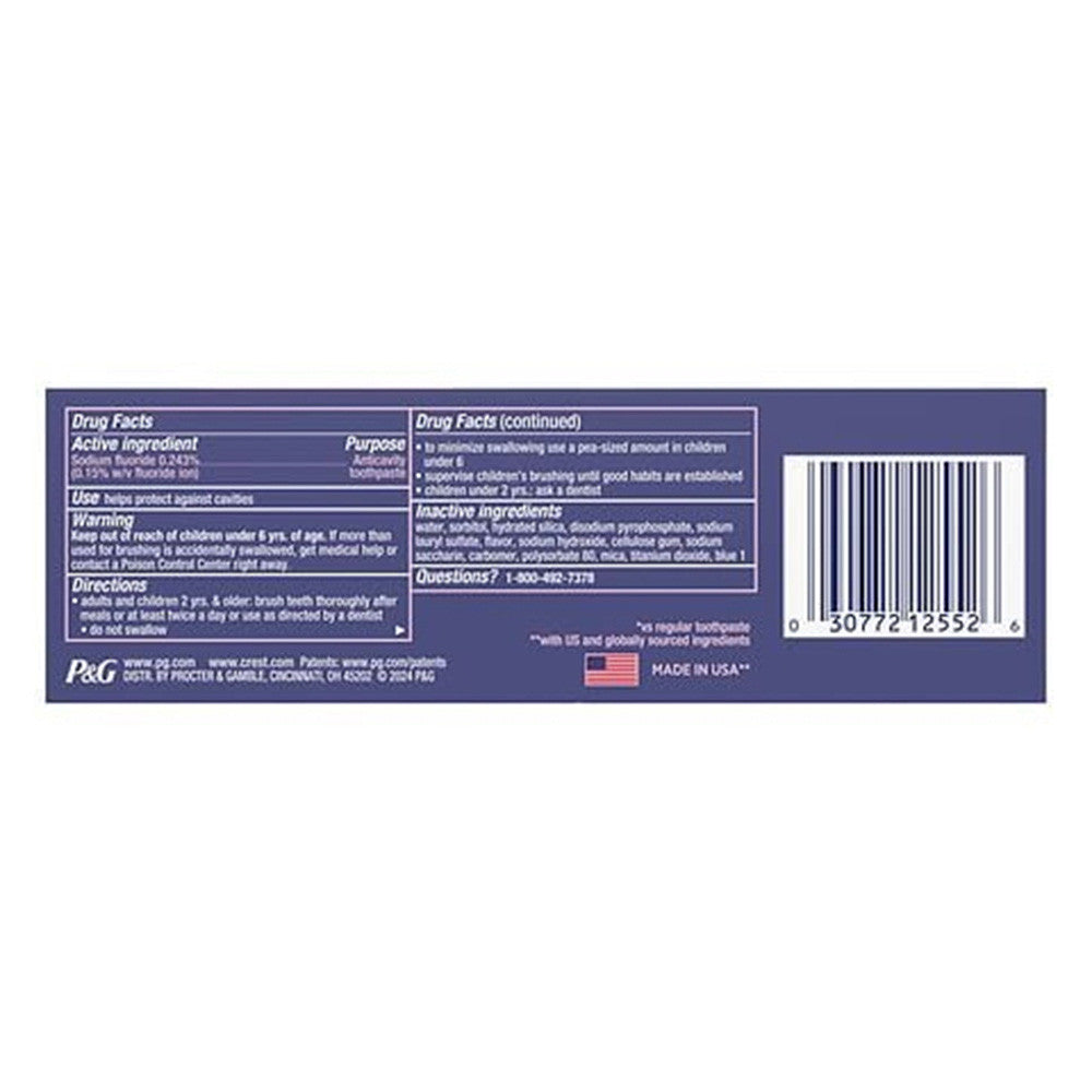Crest 3D White Advanced Arctic Fresh Toothpaste, 2.4 Oz