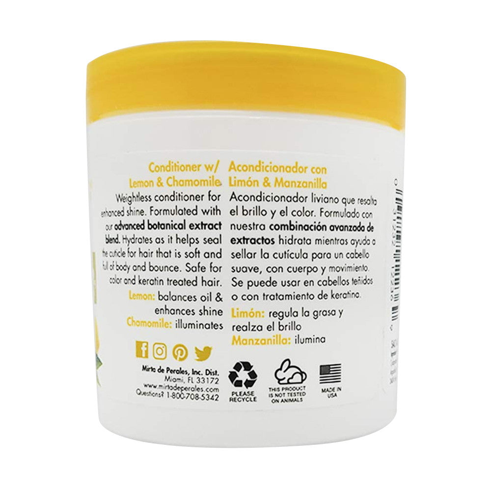 Mirta de Perales Hair Conditioner with Lemon and Chamomile Manzanilla, 6 Oz