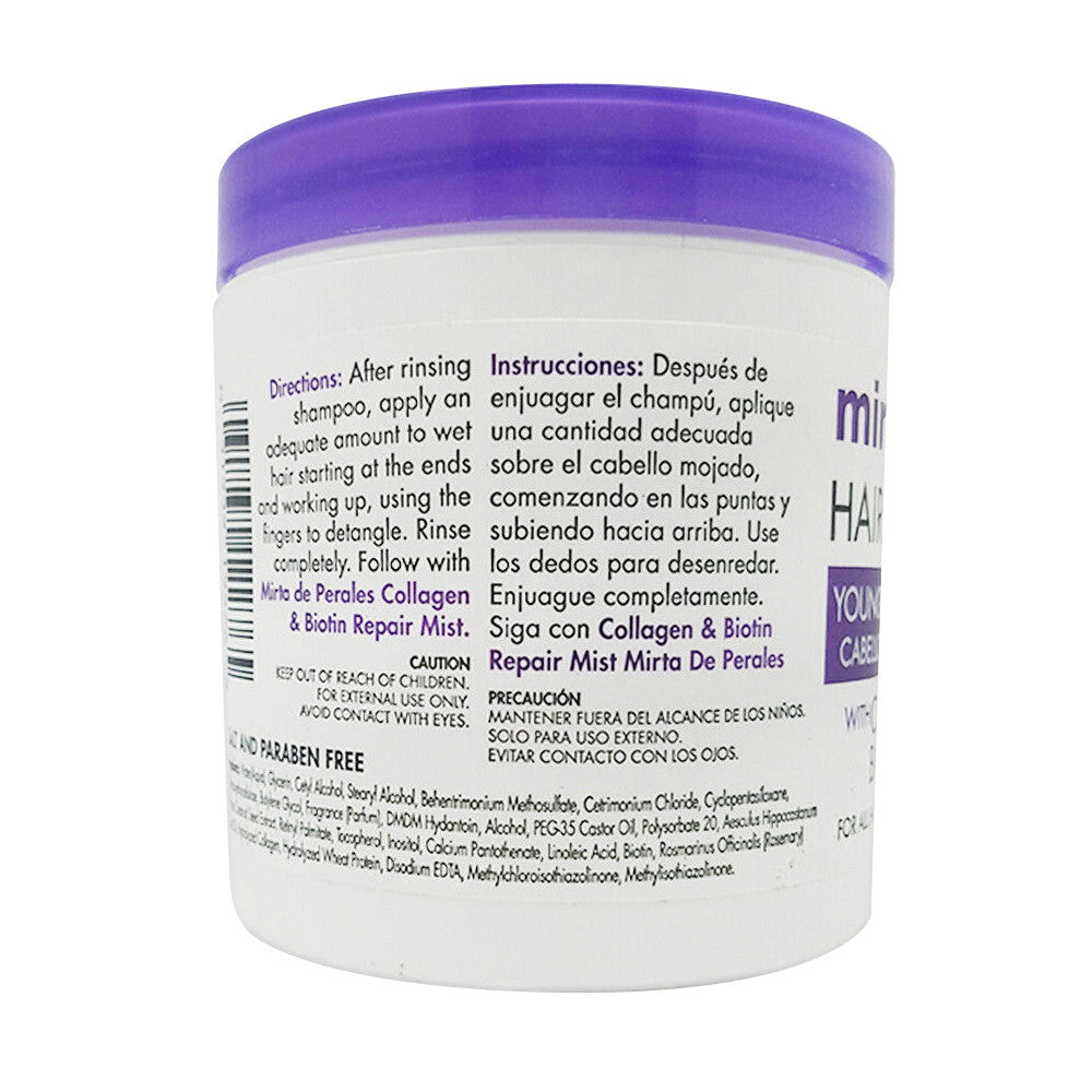 Mirta de Perales Hair Conditioner with Collagen and Biotin, Younger Look, 6 Oz