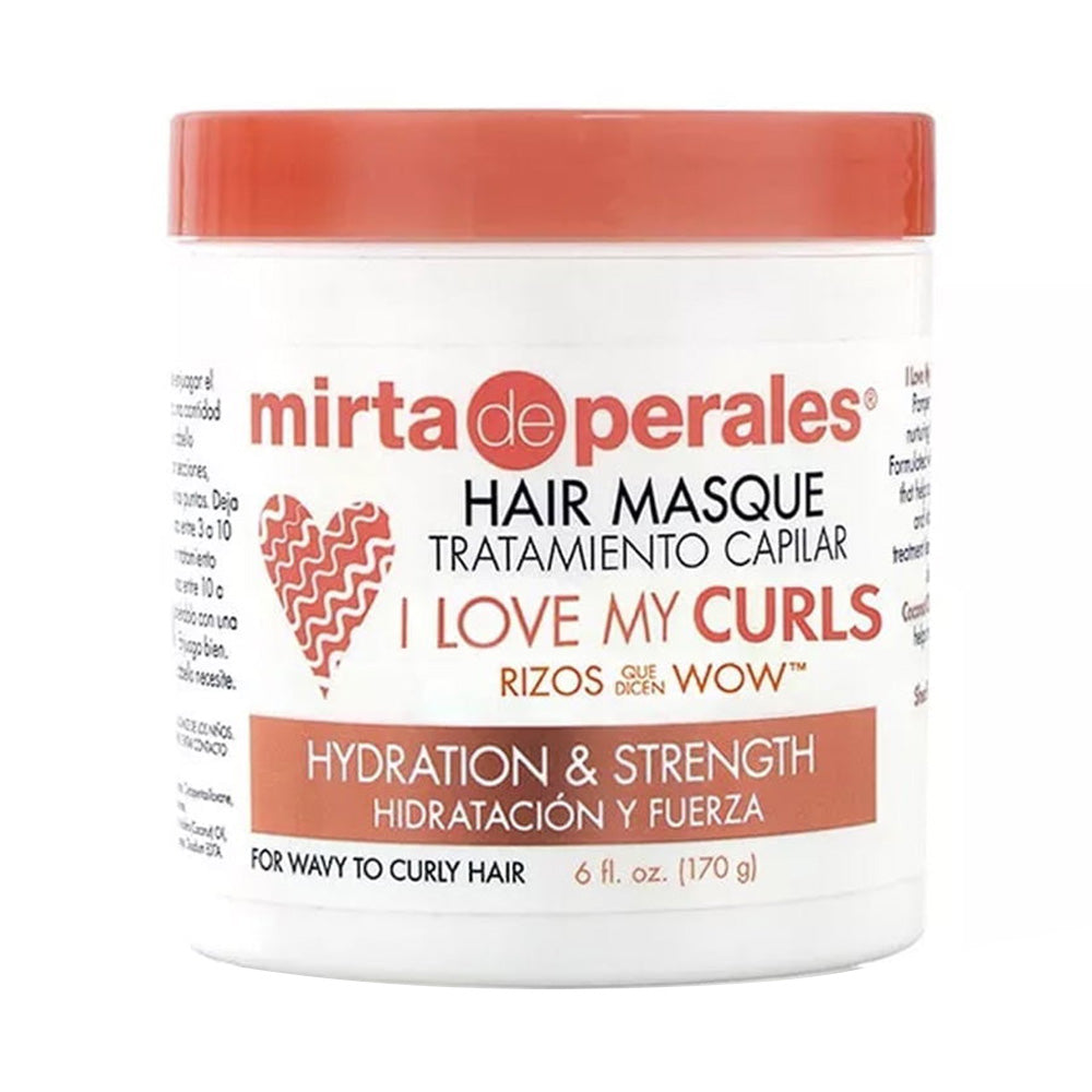 Mirta De Perales Love My Curls Hair Masque Hydration Strength and Frizz Control 6Oz (170g)