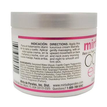 Mirta De Perales Collagen Elastin Face Cream, 4 Oz