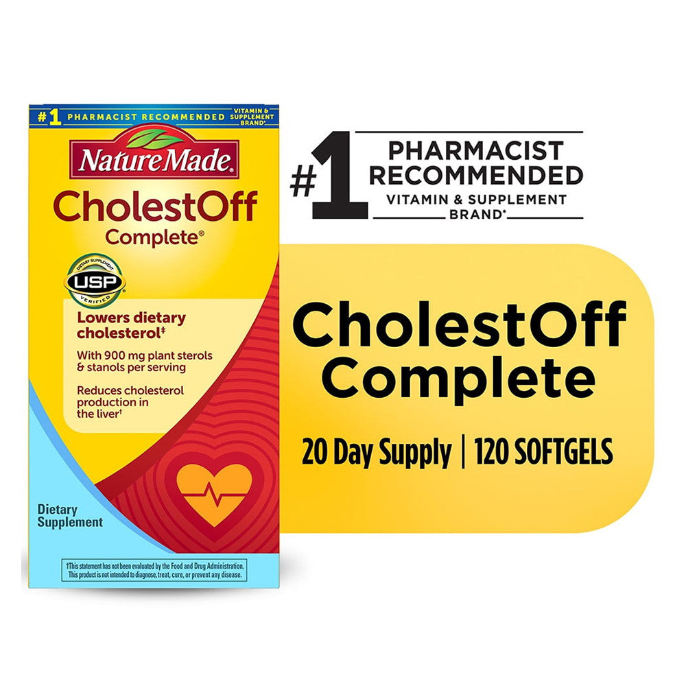 Nature Made Cholestoff Complete Softgels - 120 Ea