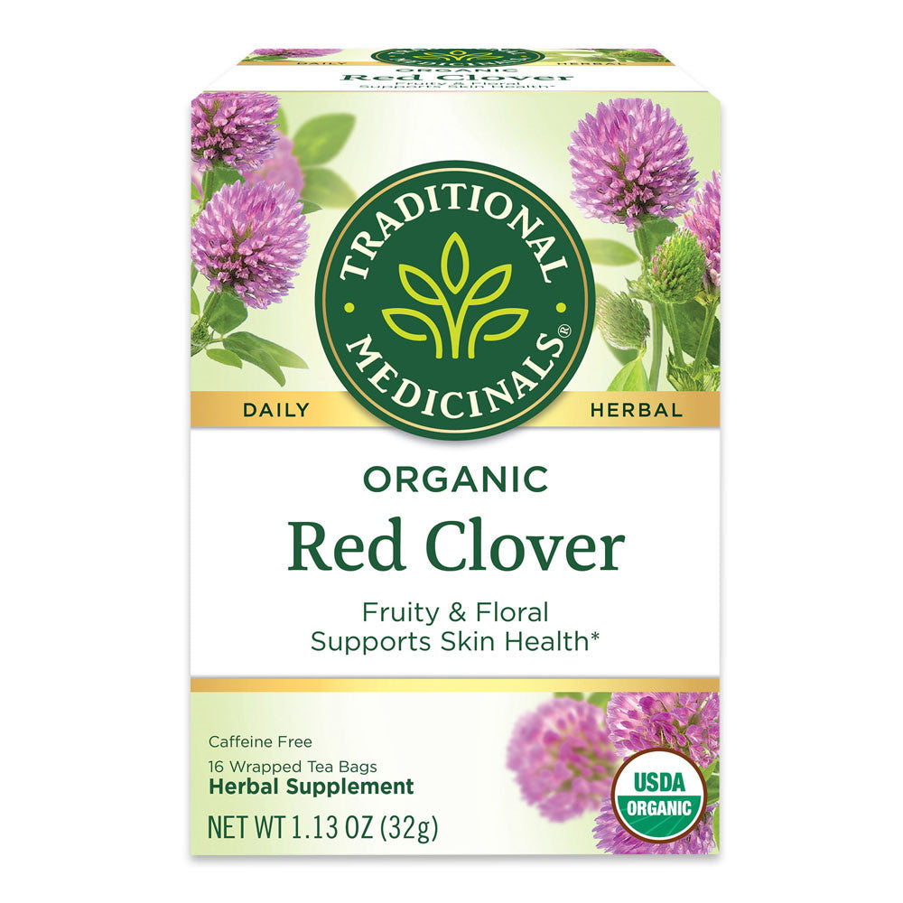 Traditional Medicinals Organic Red Clover Tea Bags, 16 Ea