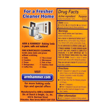 Arm and Hammer Pure Baking Soda, 8 Oz