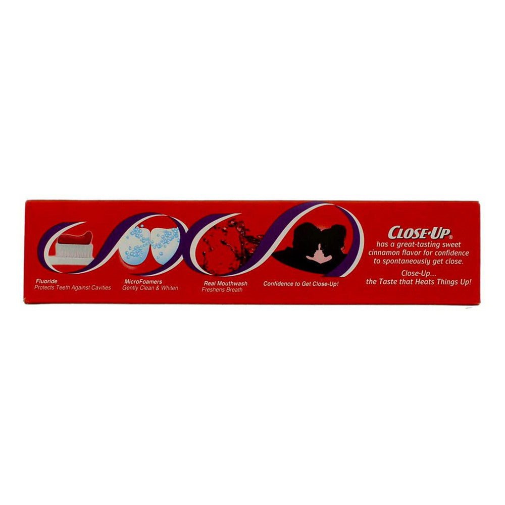 Close Up Cinnamon Red Gel Anticavity Fluoride Toothpaste, 6 Oz