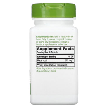 Natures Way Premium Herbal Maca Root Capsules - 100 Ea