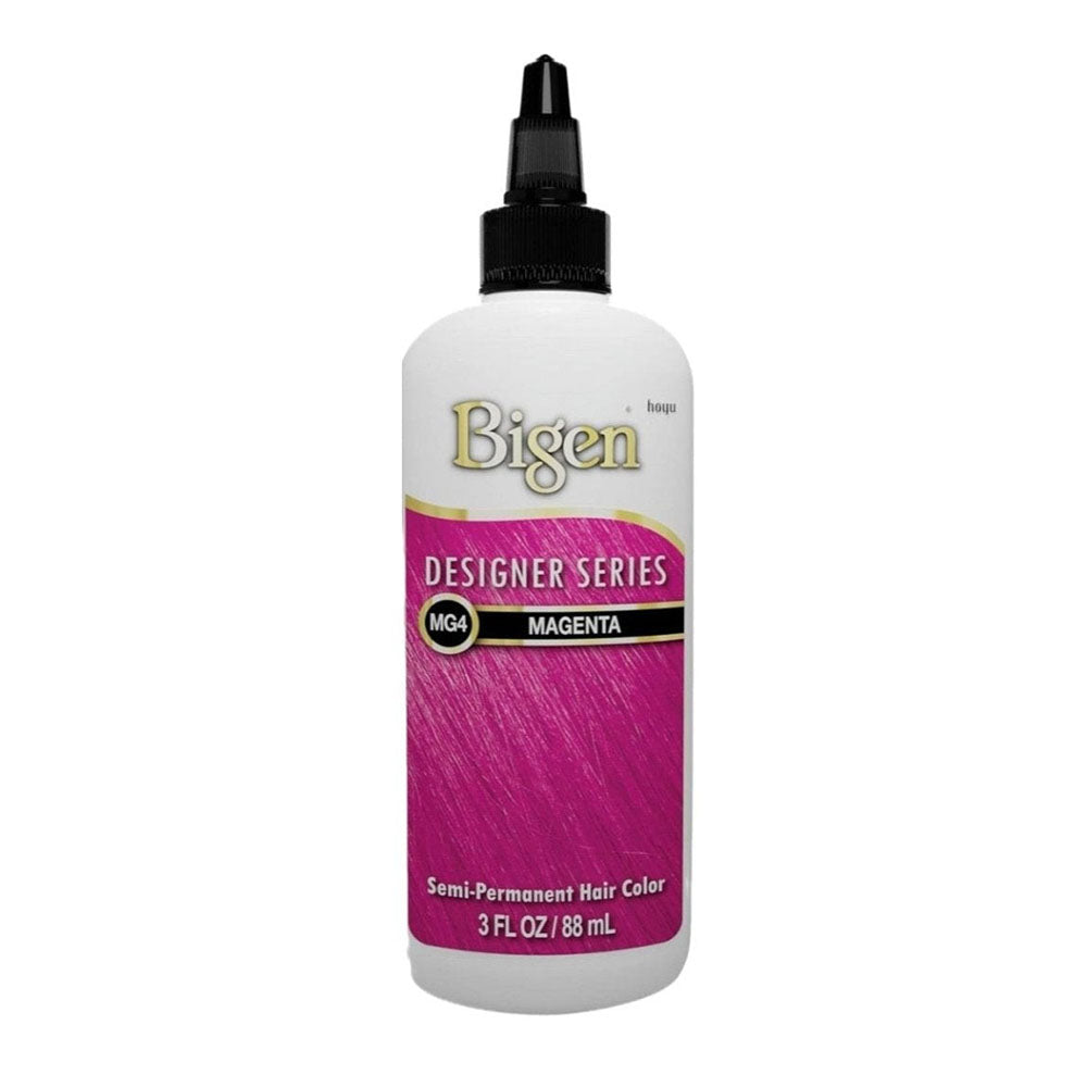 Bigen Semi Permanent Hair Color MG4 Magenta 3Oz (88Ml)