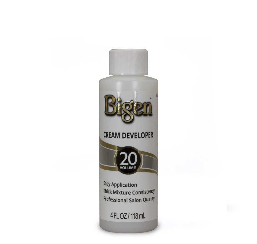 Bigen Cream Developer 20 Volume For Hair, 4 Oz