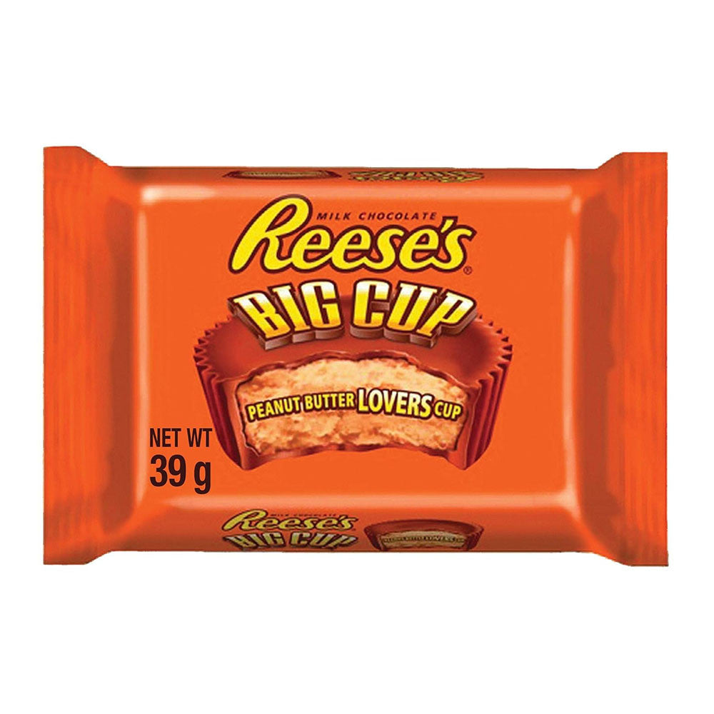 Hersheys Reeses Big Cups Standard, Peanut Butter, 1.4 Oz
