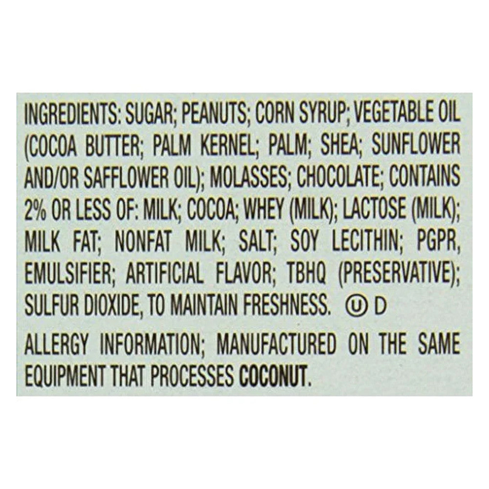 Hersheys 5Th Avenue Peanut Butter Candy Chocolate Bar - 2 Oz/18 Ea